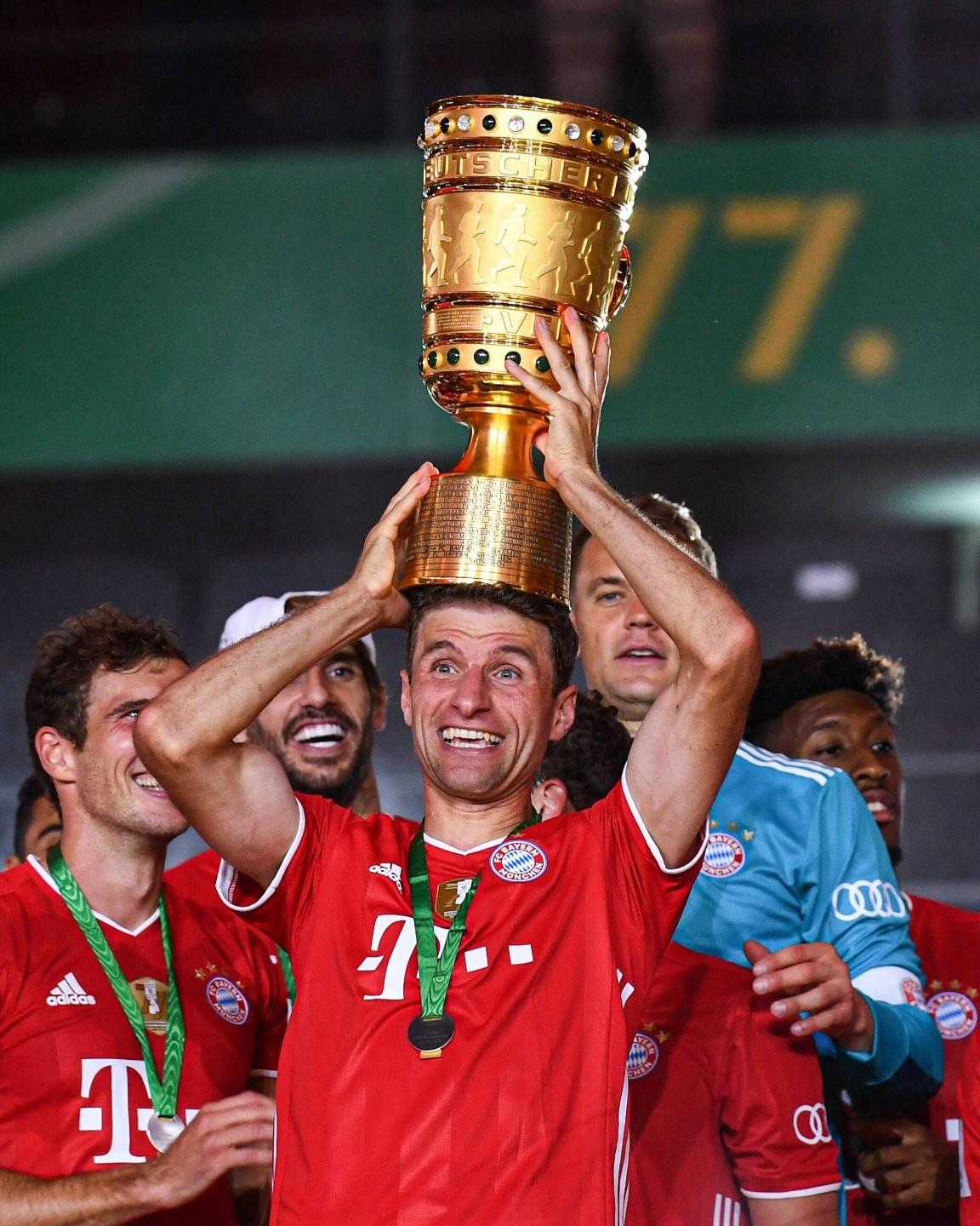 德国球员穆勒获得本赛季最佳射手奖，成绩出色